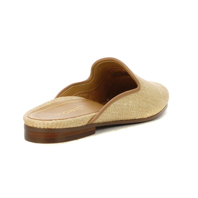 Vionic Women's Willa Mule Raffia Slip-On Loafers - Image 3