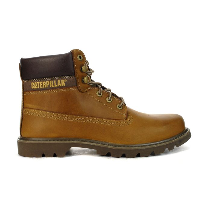 Caterpillar Unisex Colorado 2.0 Dark Beige Leather Work Boots P110427