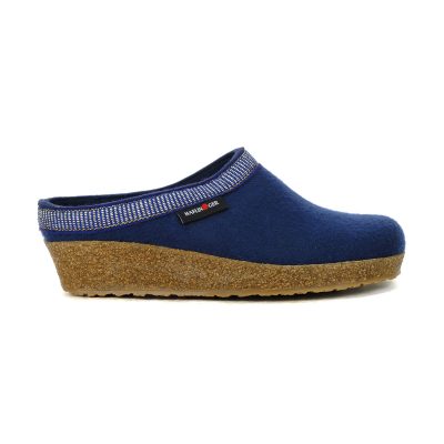Haflinger Unisex Belle Blueberry Slipper 762016.BLUEBERRY