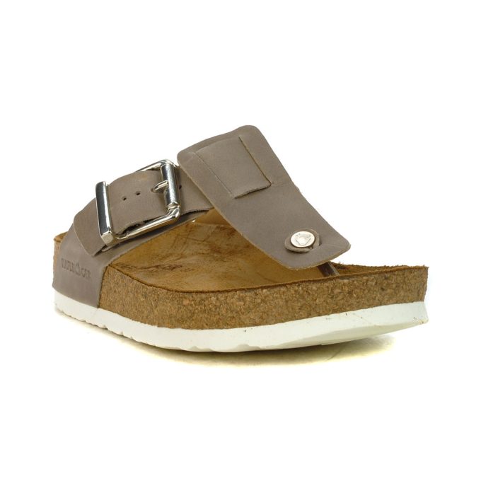 Haflinger Unisex Cora Perla Leather Sandals 819080.PERLA - Image 2