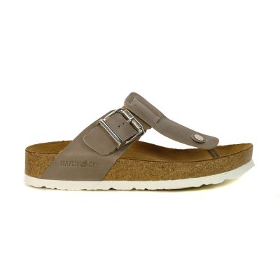 Haflinger Unisex Cora Perla Leather Sandals 819080.PERLA