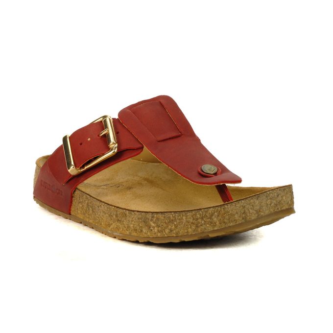 Haflinger Unisex Cora Rose Leather Sandals 819080.ROSE - Image 2