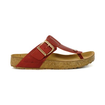 Haflinger Unisex Cora Rose Leather Sandals 819080.ROSE