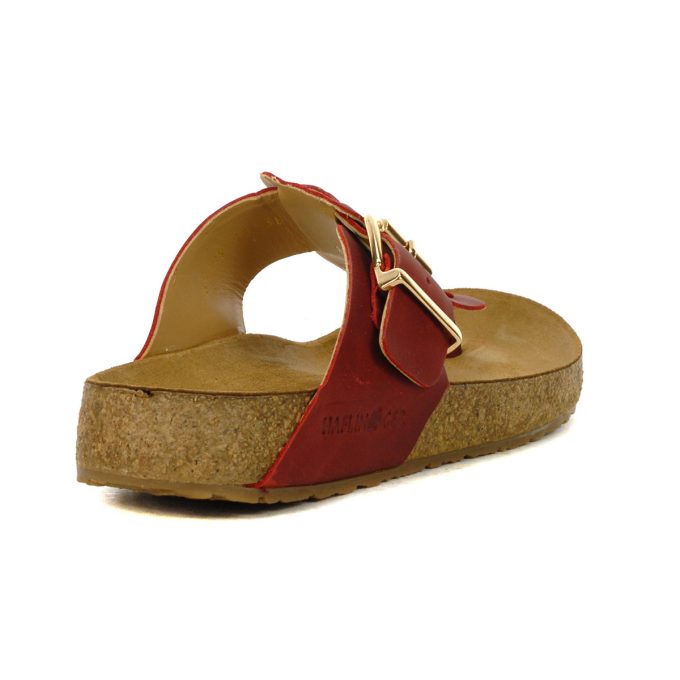 Haflinger Unisex Cora Rose Leather Sandals 819080.ROSE - Image 3