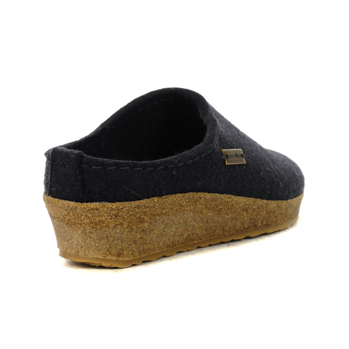 Haflinger Unisex Juliette Graphite Slipper 762018.GRAPHITE - Image 3