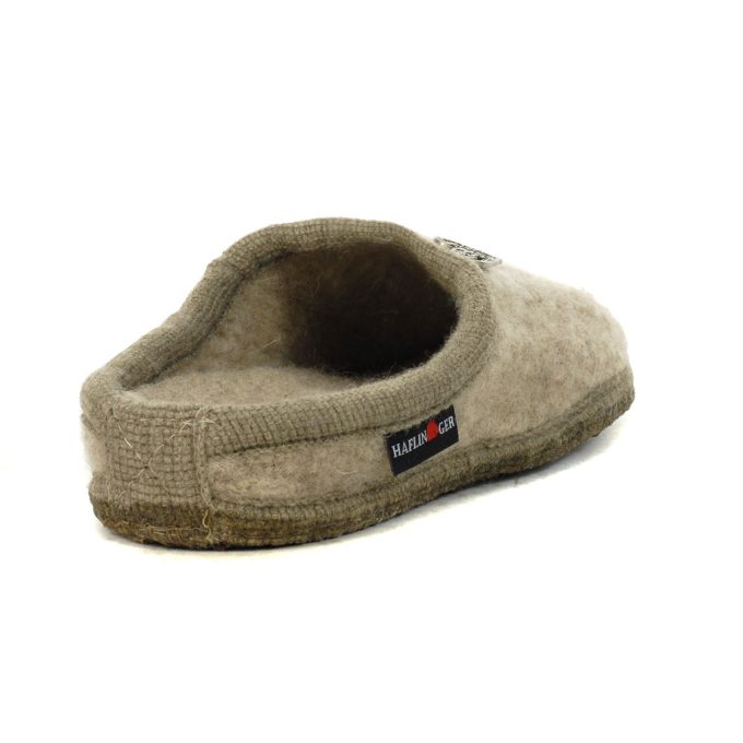 Haflinger Unisex Herzel Natural Slipper 613123.NATURAL - Image 3