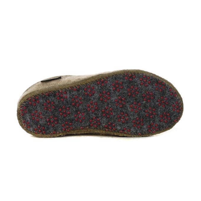 Haflinger Unisex Herzel Natural Slipper 613123.NATURAL - Image 4