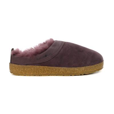 Haflinger Unisex Snowbird Mauve Slipper 713015.MAUVE