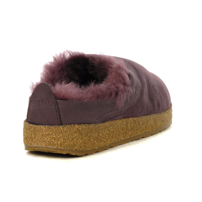 Haflinger Unisex Snowbird Mauve Slipper 713015.MAUVE - Image 3