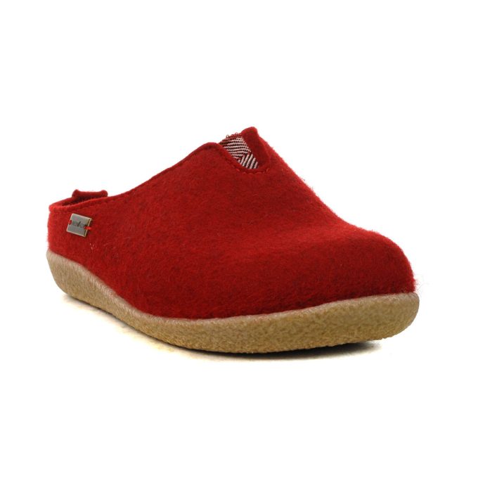 Haflinger Unisex Visby Red Slipper 718026.RED - Image 2