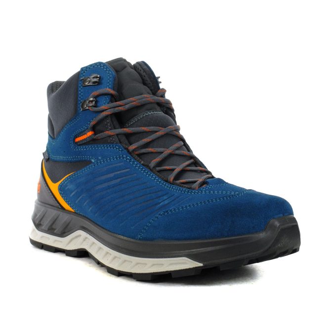 Hanwag Men's Blueridge ES Seablue/Orange Hiking Boots H500130-597023 - Image 2