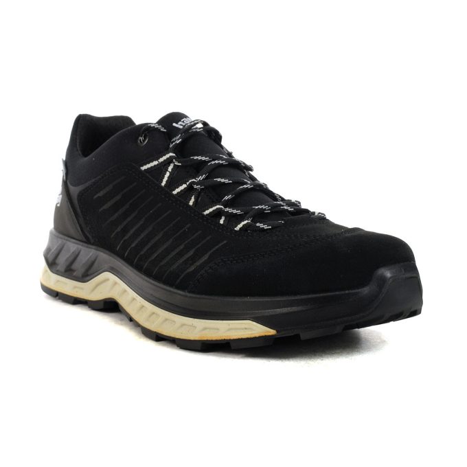 Hanwag Men's Blueridge Low ES Black/Light Grey Trail/Hiking Shoes H500230-012601 - Image 2