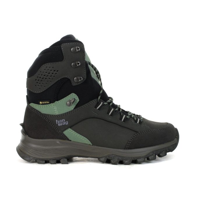 Hanwag Women's Banks Snow GTX Asphalt/MintWinter Boots H601001-064494