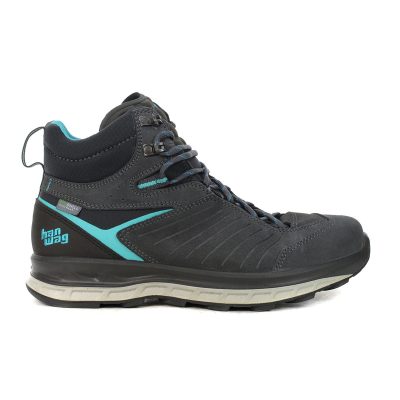 Hanwag Women's Blueridge ES Asphalt/Ocean Hiking Boots H500131-64490