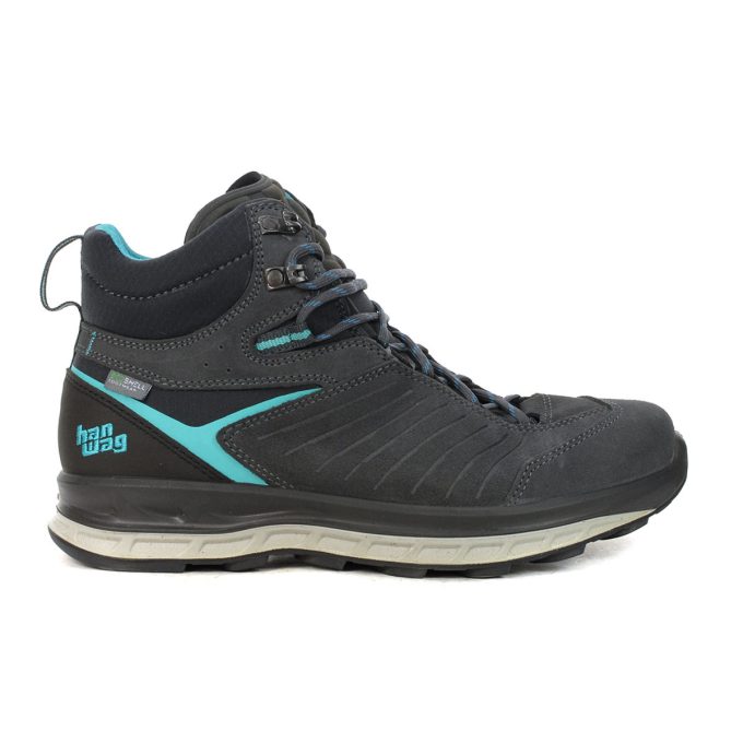 Hanwag Women's Blueridge ES Asphalt/Ocean Hiking Boots H500131-64490