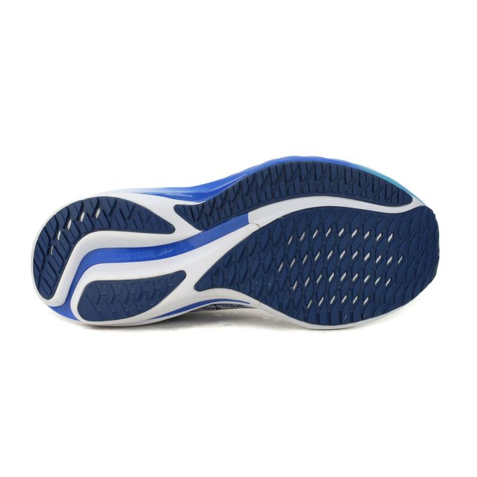 Mizuno Men's Wave Rider 28 White/Estate Blue Running Shoes 411456.005Y/411458.005Y - Image 4