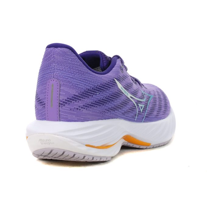 Mizuno Women's Wave Rider 28 Paisley Purple/Ceramic Running Shoes 411457.6T4K - Image 3