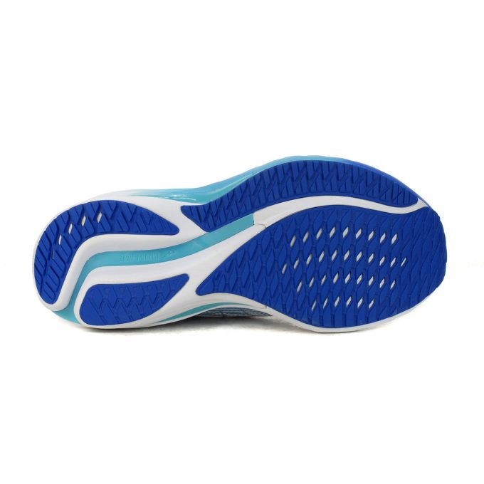 Mizuno Women's Wave Rider 28 White/Mugen Blue Running Shoes 411457.00UN/411459.00UN - Image 4