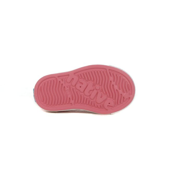 Native Toddlers Jefferson Clover Pink/Shell White Rubber Shoes 13100100.5801 - Image 4