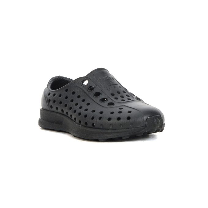Native Toddlers Robbie Jiffy Black Rubber Shoes 13110600.1004 - Image 2