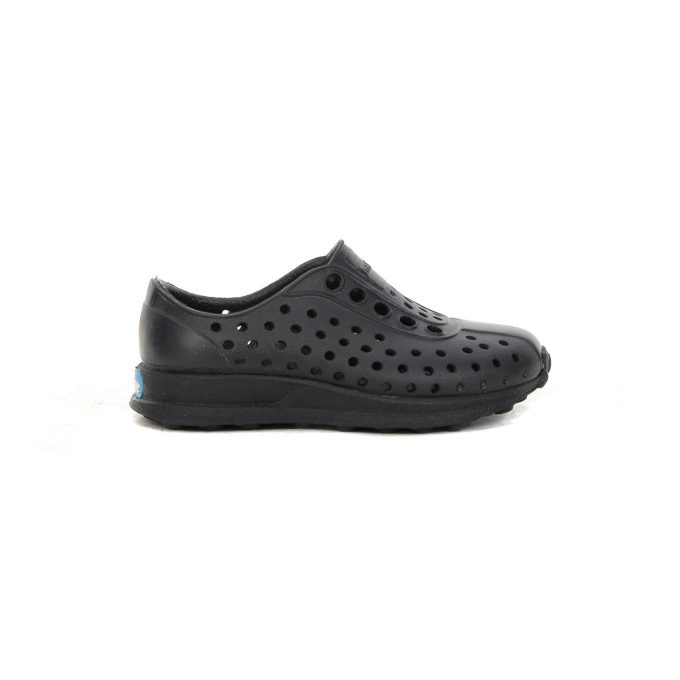 Native Toddlers Robbie Jiffy Black Rubber Shoes 13110600.1004