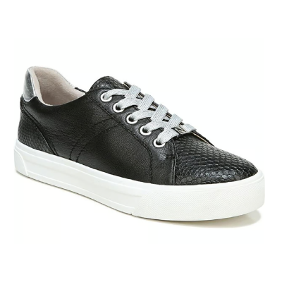 Naturalizer Women’s Astara Black Leather Sneakers