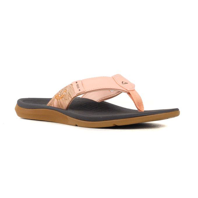 Reef Women's Cushion Santa Ana Peach Parfait Slides CJ3625 - Image 2
