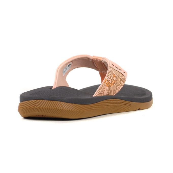 Reef Women's Cushion Santa Ana Peach Parfait Slides CJ3625 - Image 3