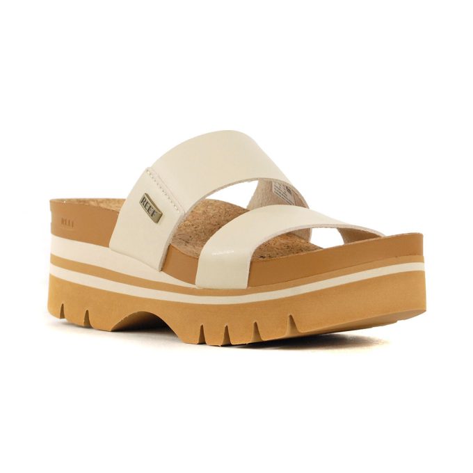 Reef Women's Cushion Vista Higher Vintage Tan Platform Sandals CJ3866 - Image 2