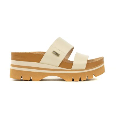 Reef Women's Cushion Vista Higher Vintage Tan Platform Sandals CJ3866