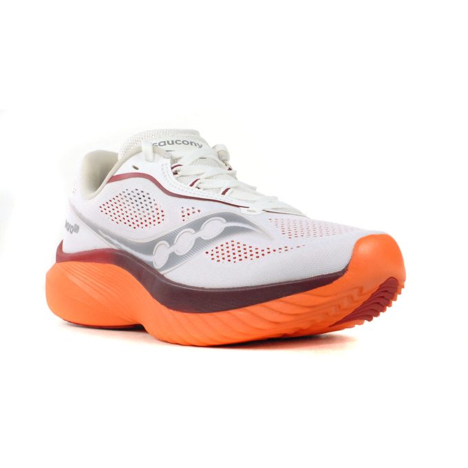 Saucony Men's Kinvara 15 White/Pepper Running Shoes S20967-212 - Image 2
