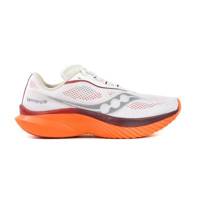 Saucony Men's Kinvara 15 White/Pepper Running Shoes S20967-212