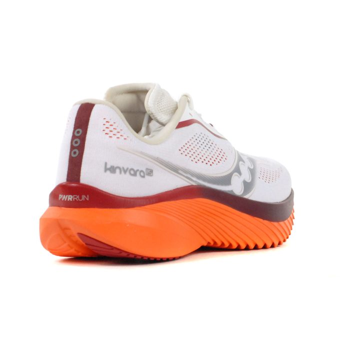 Saucony Men's Kinvara 15 White/Pepper Running Shoes S20967-212 - Image 3