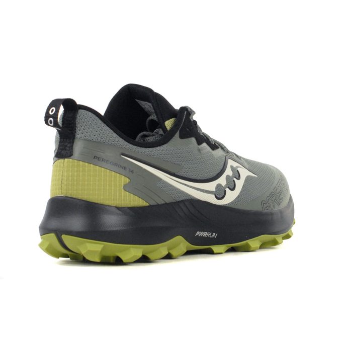 Saucony Men's Peregrine 14 GTX Bough/Olive Trail Running Shoes S20918-110 - Image 3