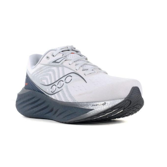 Saucony Men's Triumph 22 Cloud/Navy Running Shoes S20965-218 - Image 2