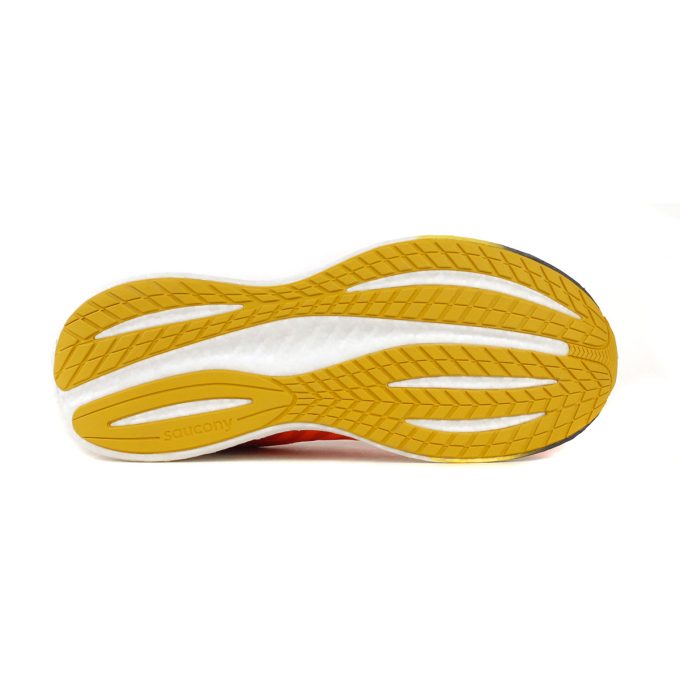 Saucony Men's Triumph 22 Spice/Canary Running Shoes S20964-215 - Image 4