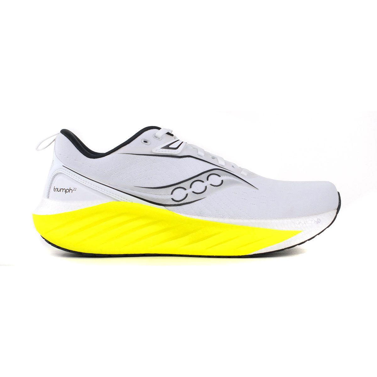 Saucony Men's Triumph 22 White/Citron Running Shoes S20964-135