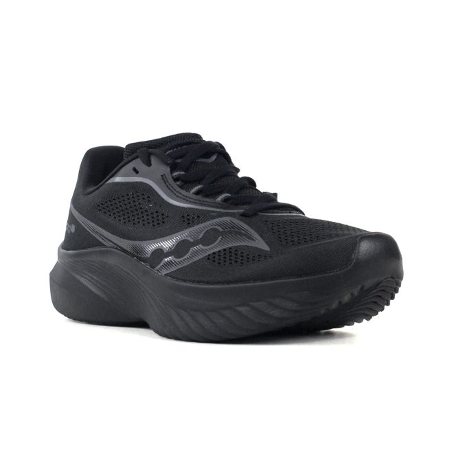 Saucony Women's Kinvara 15 Triple Black Running Shoes S10967-201 - Image 2
