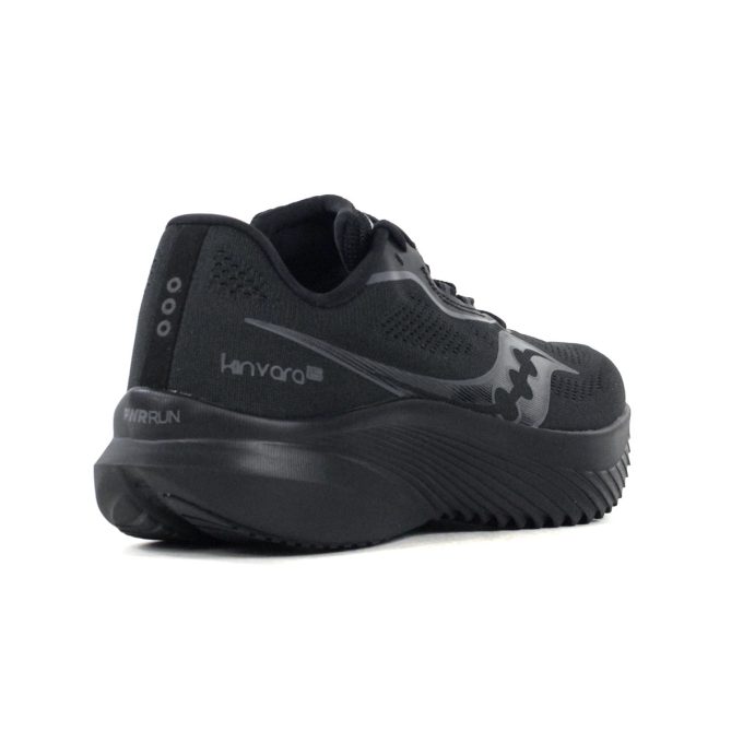 Saucony Women's Kinvara 15 Triple Black Running Shoes S10967-201 - Image 3