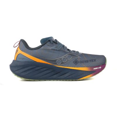 Saucony Women's Triumph 22 GTX Mirage/Navy Running Shoes S10966-253
