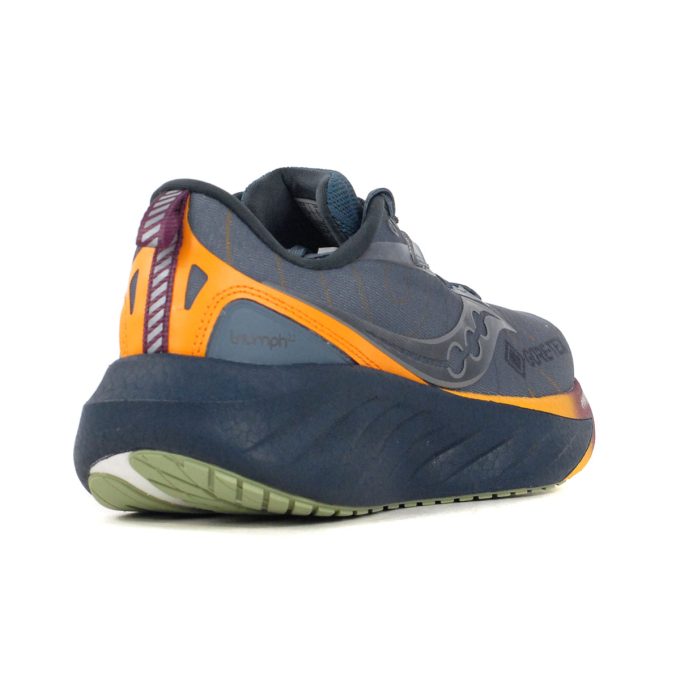 Saucony Women's Triumph 22 GTX Mirage/Navy Running Shoes S10966-253 - Image 3