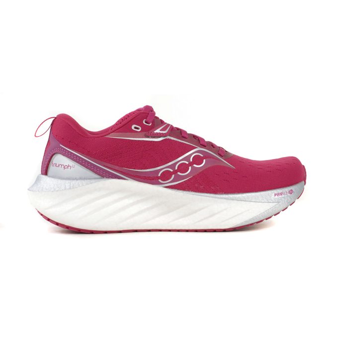 Saucony Women's Triumph 22 Magenta Running Shoes S10964-161