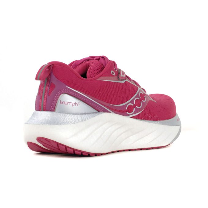 Saucony Women's Triumph 22 Magenta Running Shoes S10964-161 - Image 3