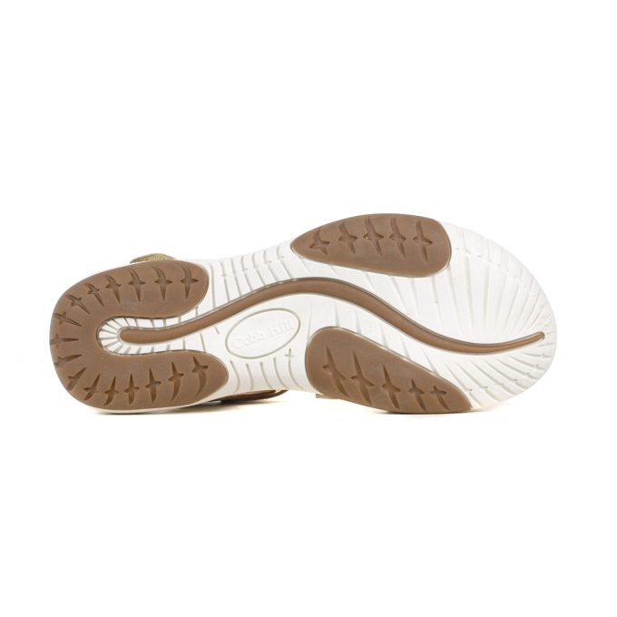 Cobb Hill Women's Fiah Casual Gold Metallic Leather Sandals - Image 4