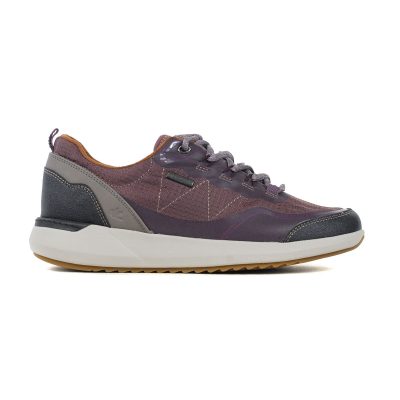 Cobb Hill Women's Skylar Lace Eggplant Sneakers CI8177