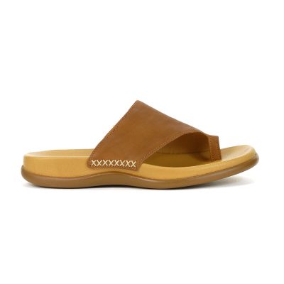 Gabor Women's Cognac Leather Sandals 83.700.54
