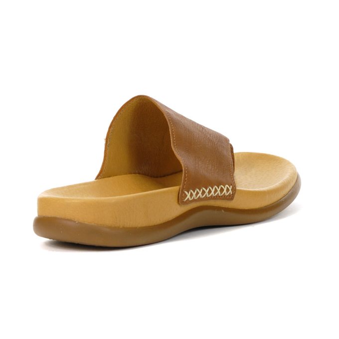 Gabor Women's Cognac Leather Sandals 83.700.54 - Image 3