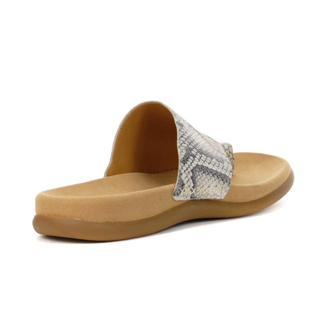Gabor Women's Linen Snake Sandals 43.700.32 - Image 3