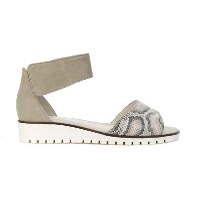 Gabor Women's Linen/Vison Sandals 44.570.39