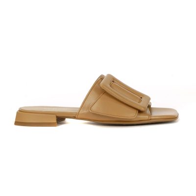 Gabor Women's Peanut Leather Sandals 42.803.51